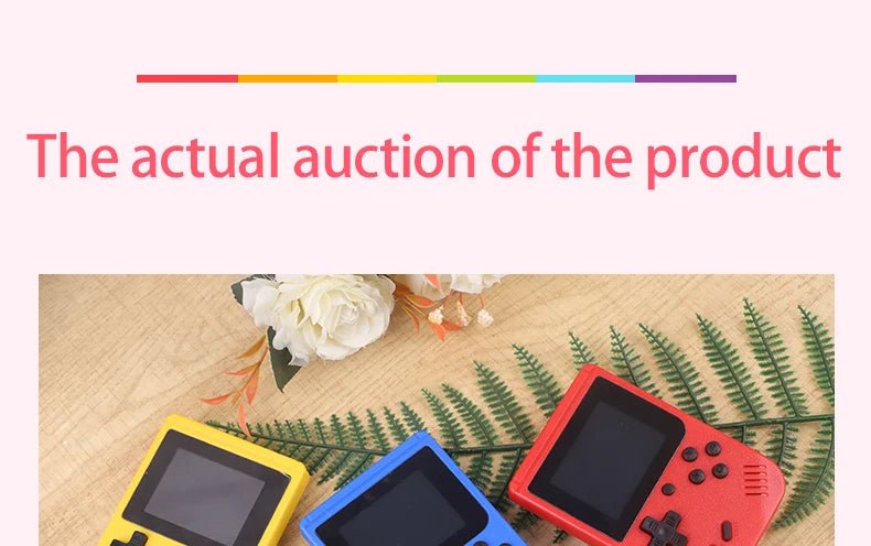 2.4 Inch LCD Retro Video Game Console (400 Games) - Gadgetroo