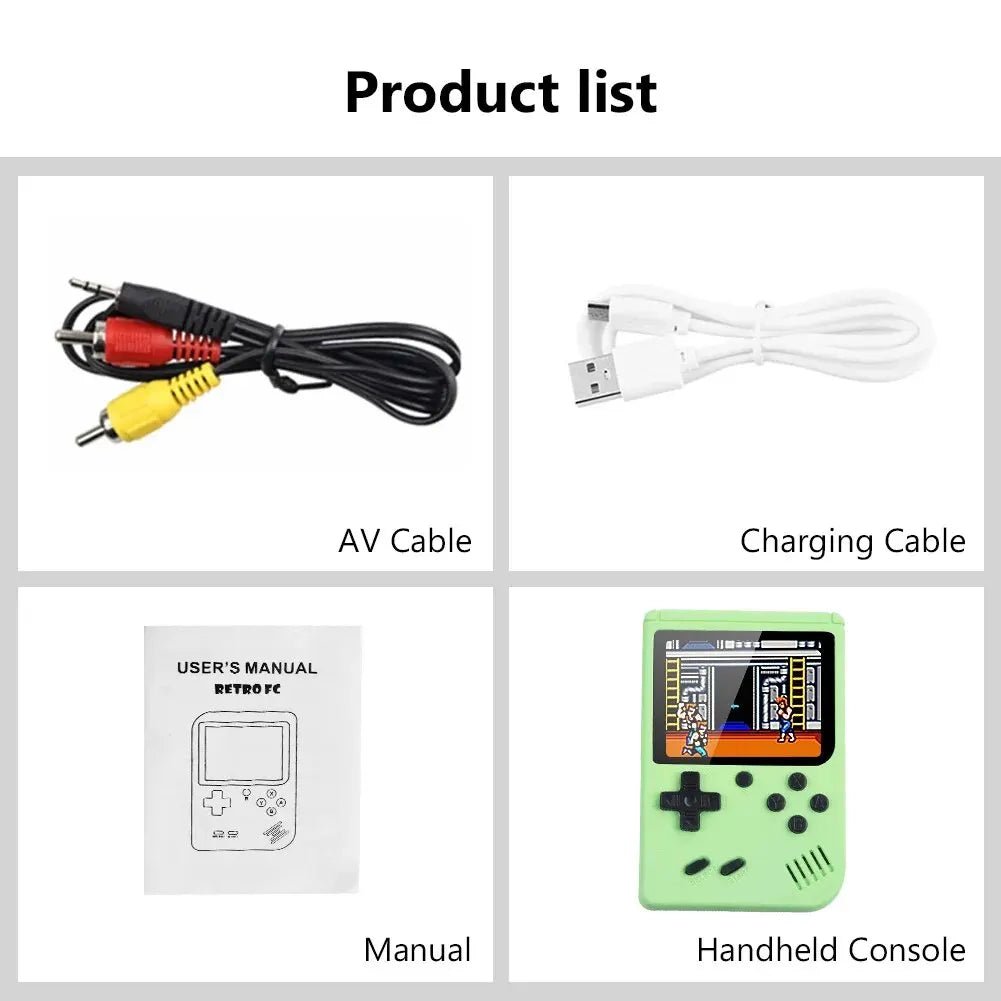 2.4 Inch LCD Retro Video Game Console (400 Games) - Gadgetroo
