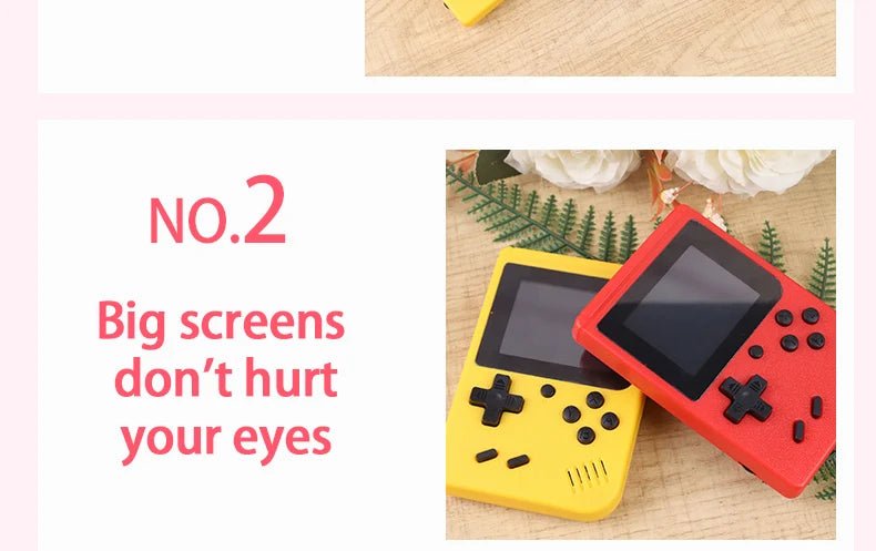 2.4 Inch LCD Retro Video Game Console (400 Games) - Gadgetroo
