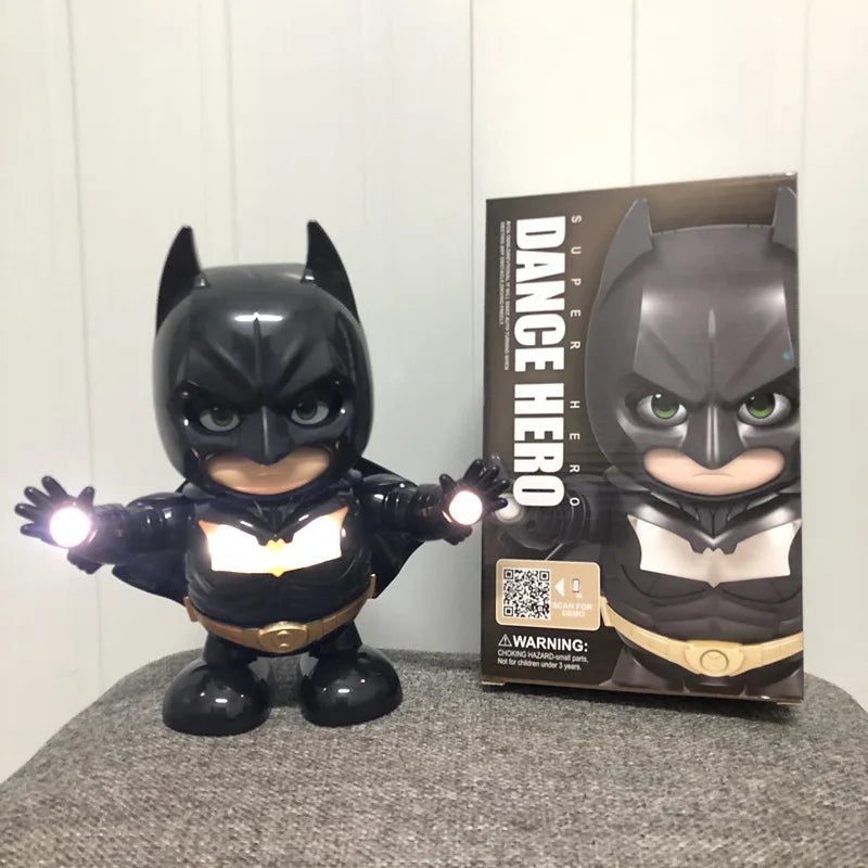 Dancing Marvel and DC Comics Action Figures - Iron-Man/Spiderman/Thanos/Hulk/Bumblebee/Batman