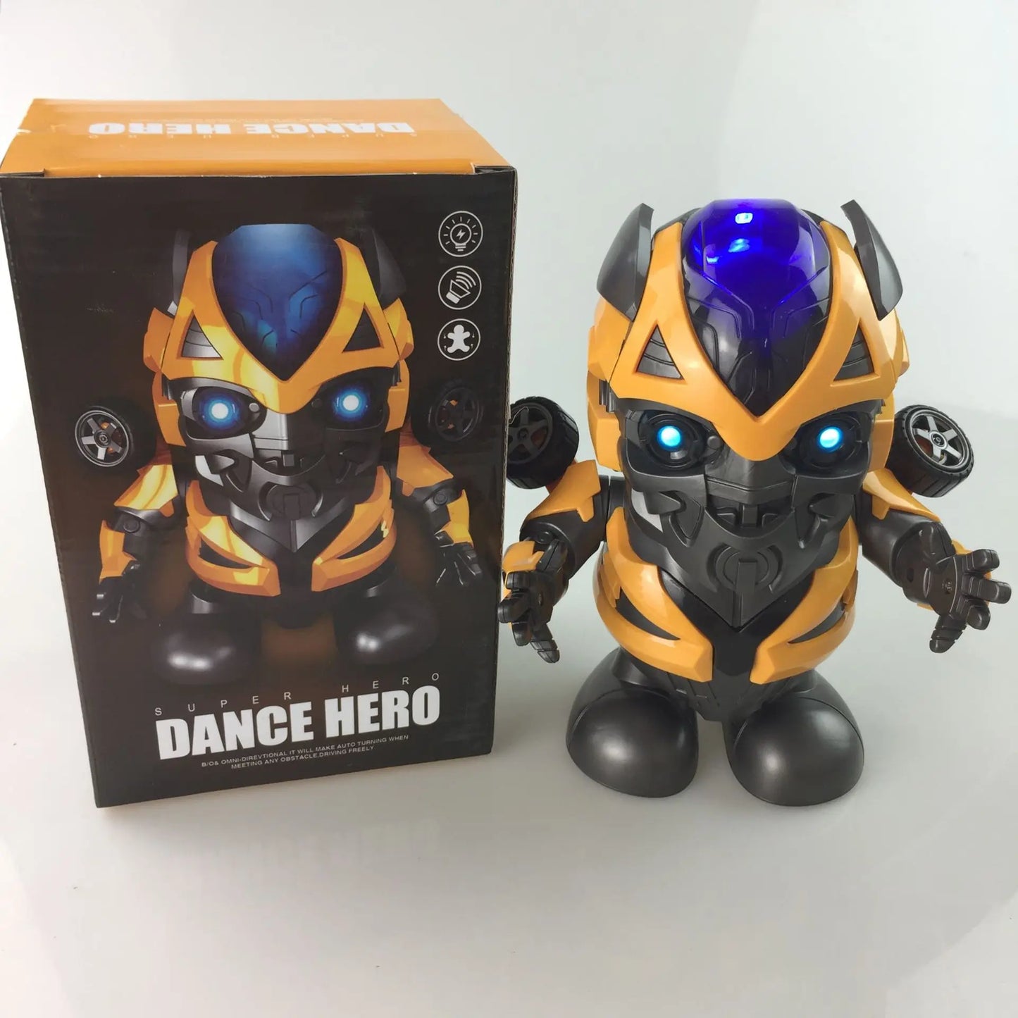 Dancing Marvel and DC Comics Action Figures - Iron-Man/Spiderman/Thanos/Hulk/Bumblebee/Batman