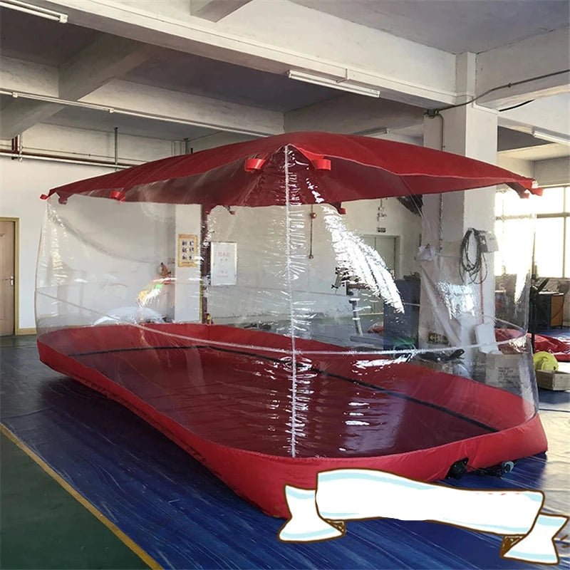 Dusty Proof Protective Transparent Inflatable Car Capsule - Gadgetroo