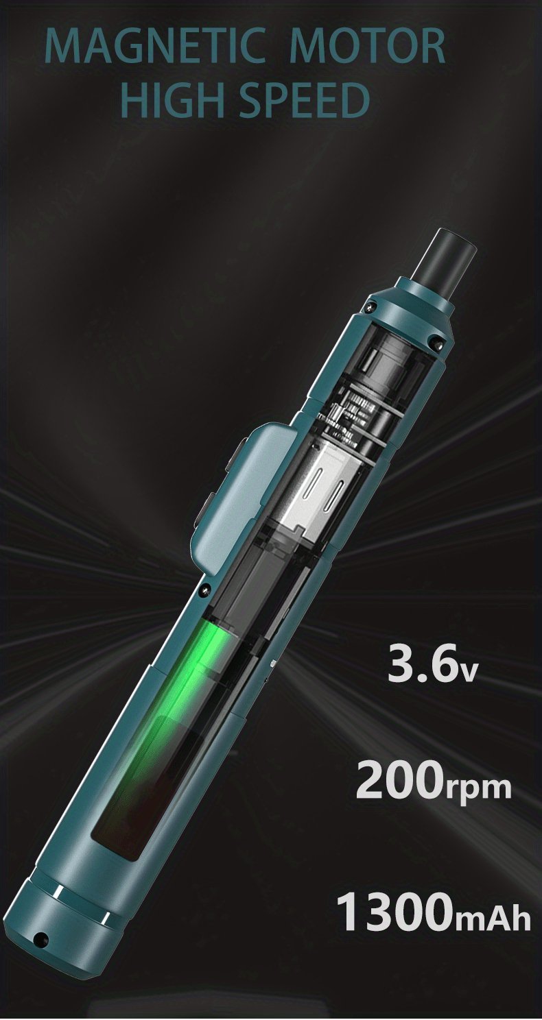 Electric Pen Screwdriver with 88 Different Screw Heads - Cordless - Gadgetroo
