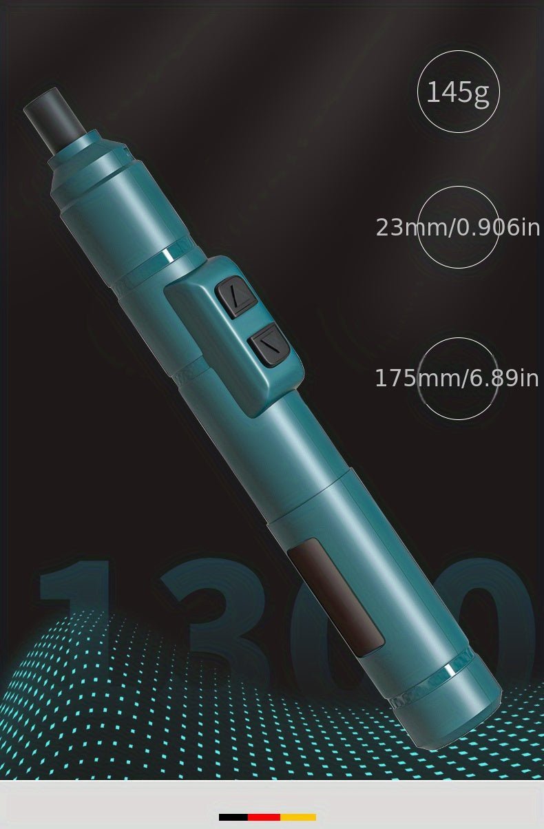 Electric Pen Screwdriver with 88 Different Screw Heads - Cordless - Gadgetroo