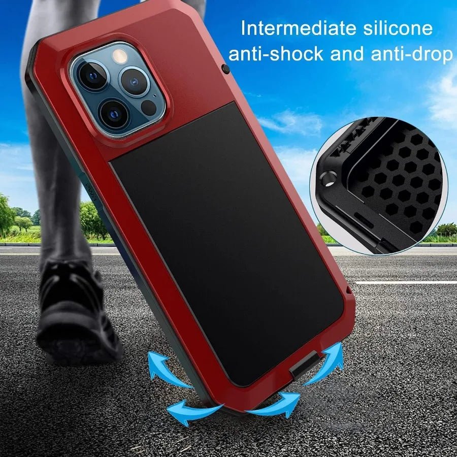 Heavy Duty Fully Enclosed iPhone Case - Gadgetroo