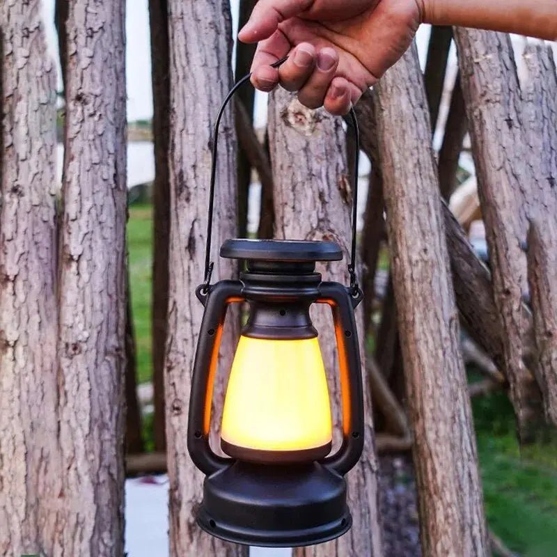 LED Portable Retro Lamp (Outdoor Camping Or Home Decoration) - Gadgetroo