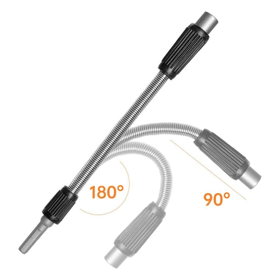 Manual Screwdriver Set - 128 Screw Heads With Magnetic Tips - Gadgetroo