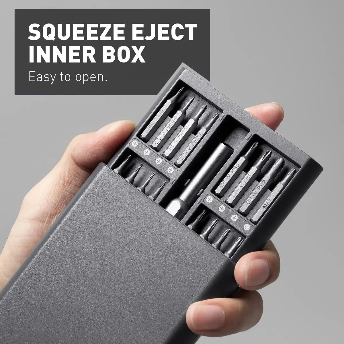 Manual Screwdriver Tool Kit - Magnetic (63 - in - 1) - Gadgetroo