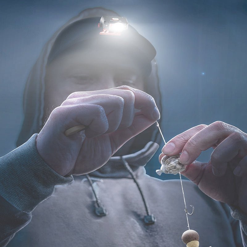 Miniature Clip - on LED Headlamp/Flashlight - (USB Rechargeable) - Gadgetroo