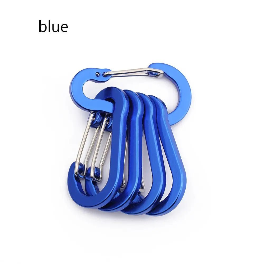 Outdoor Carabiners - Snap Clips (5 Pieces) - Gadgetroo