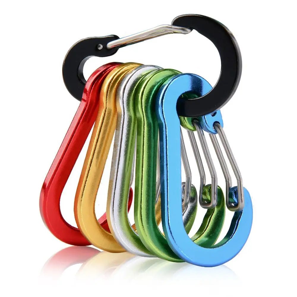 Outdoor Carabiners - Snap Clips (5 Pieces) - Gadgetroo