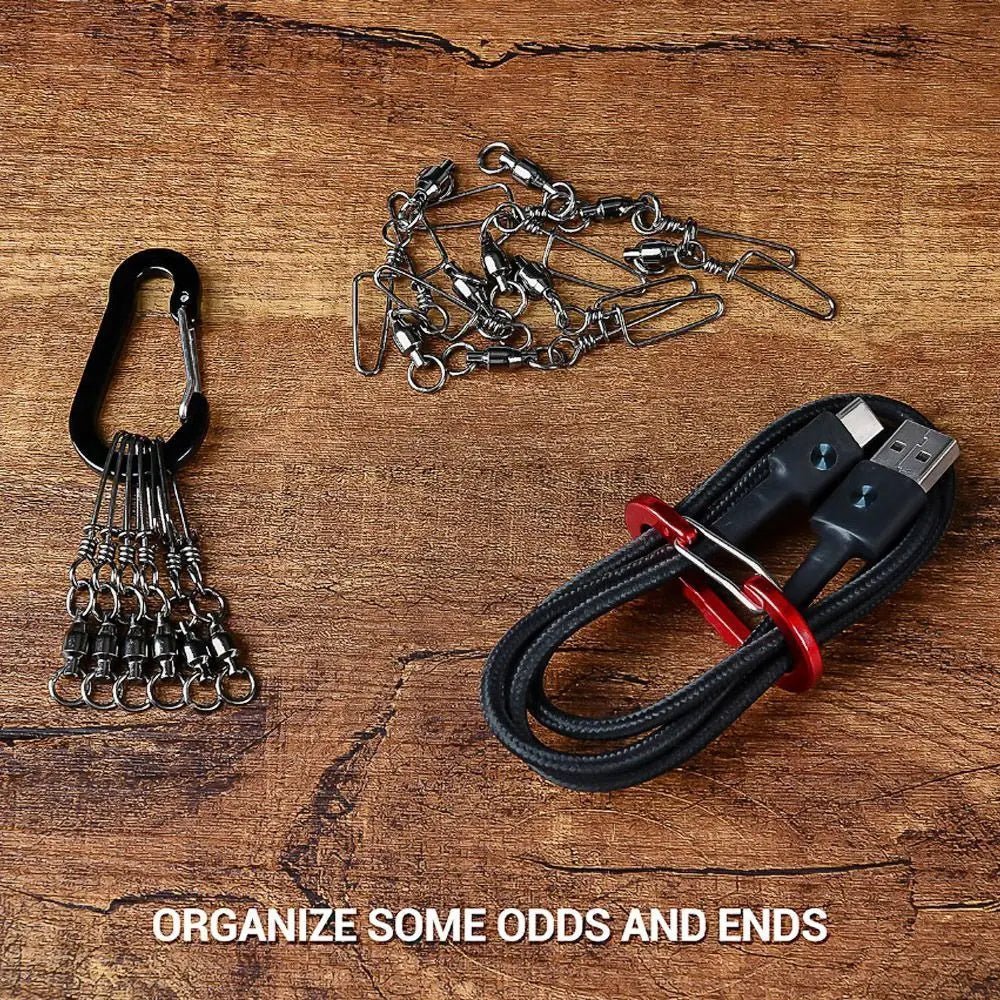 Outdoor Carabiners - Snap Clips (5 Pieces) - Gadgetroo