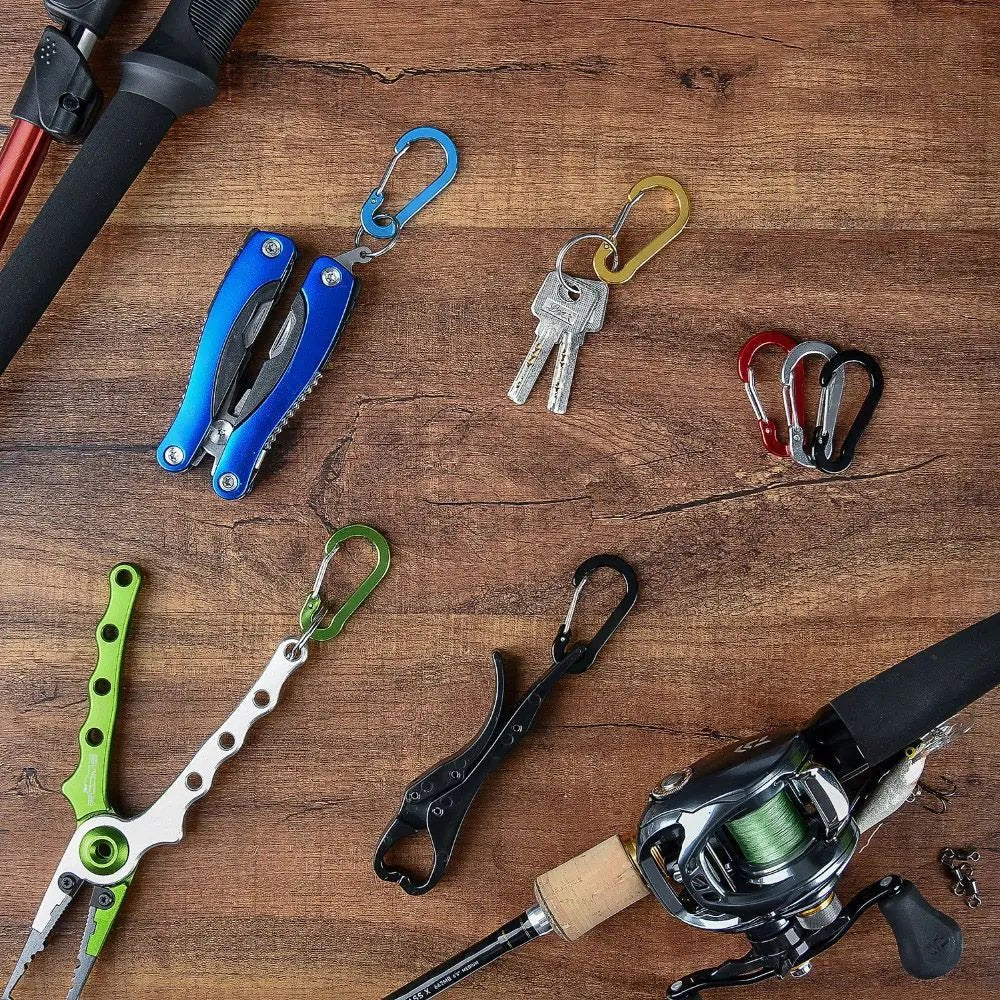 Outdoor Carabiners - Snap Clips (5 Pieces) - Gadgetroo