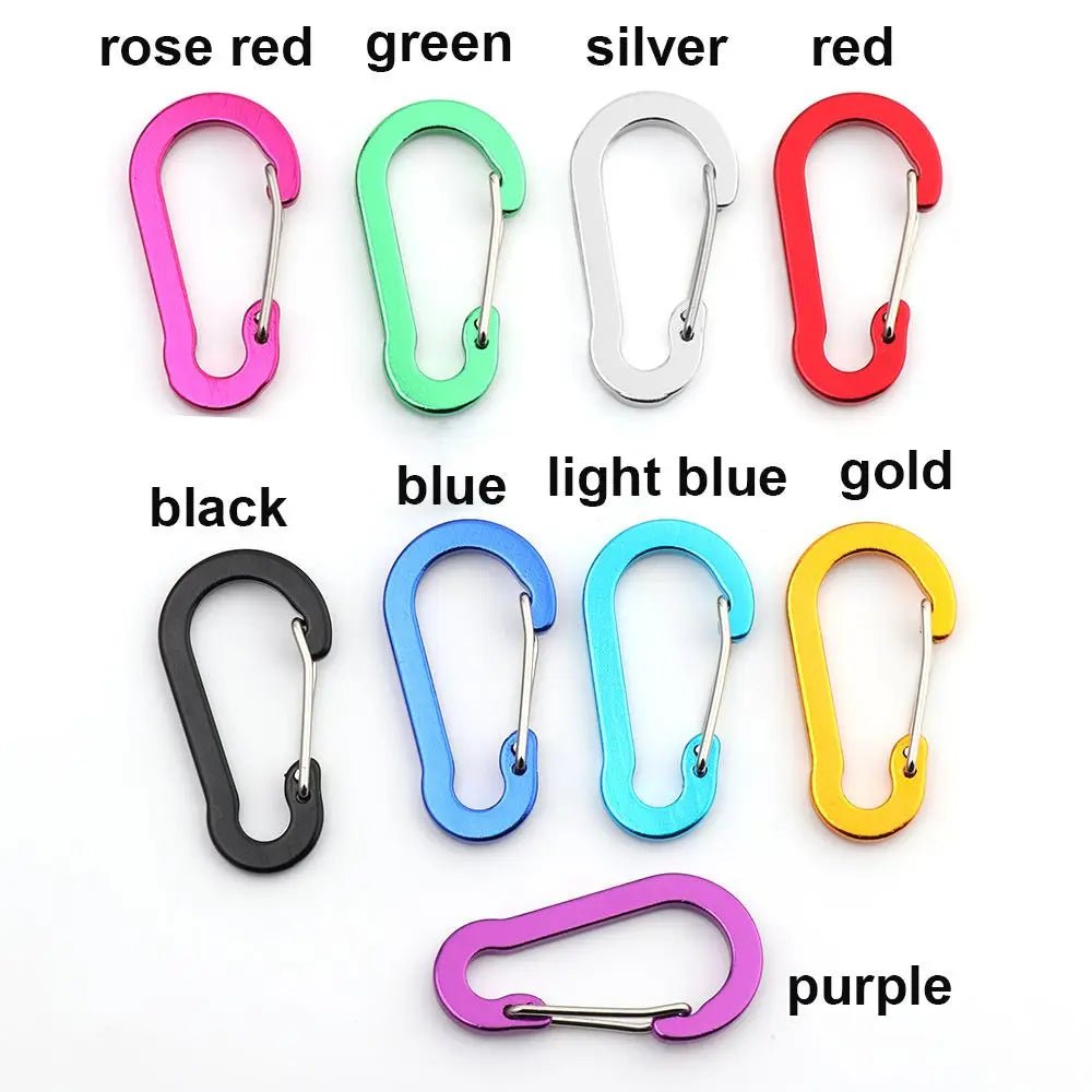 Outdoor Carabiners - Snap Clips (5 Pieces) - Gadgetroo