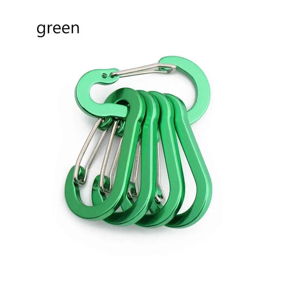 Outdoor Carabiners - Snap Clips (5 Pieces) - Gadgetroo