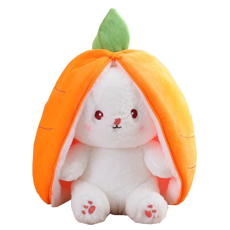Plushie Bunny/Fruit Toy (18cm Convertible Toy/Doll) - Gadgetroo