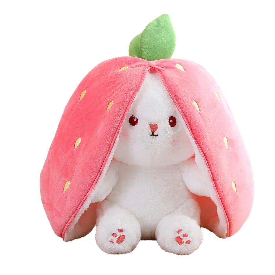 Plushie Bunny/Fruit Toy (18cm Convertible Toy/Doll) - Gadgetroo