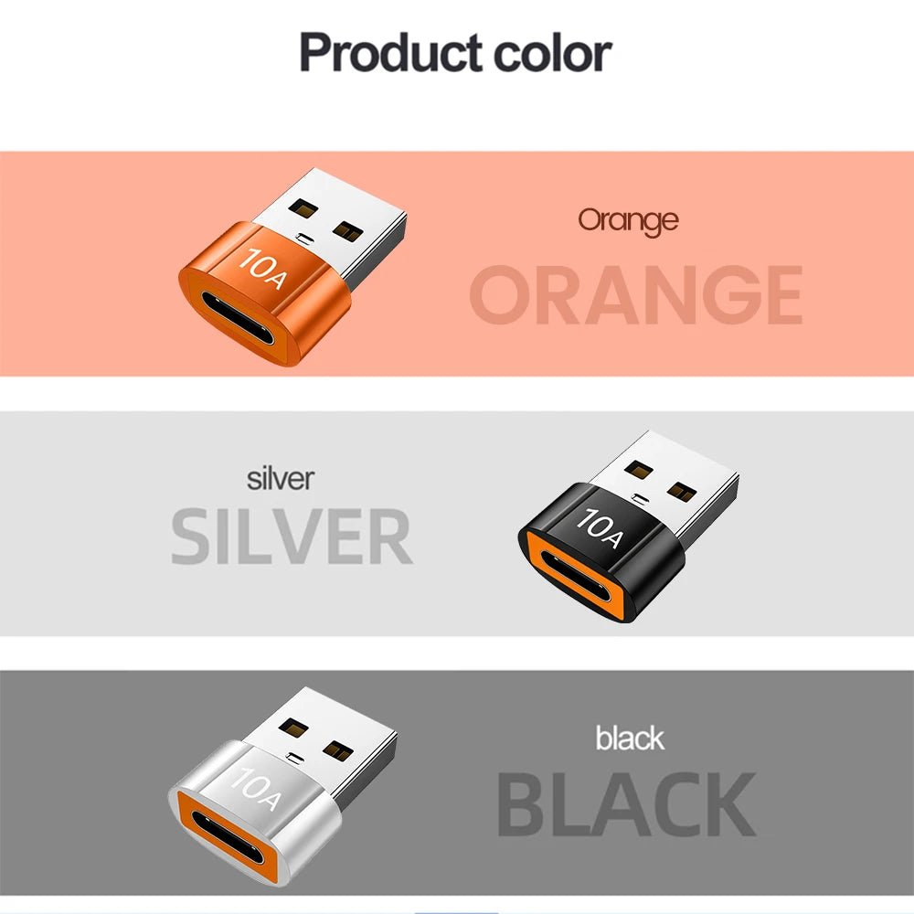 USB - C To USB - A Converter - Female/Male Or Male/Female - Gadgetroo