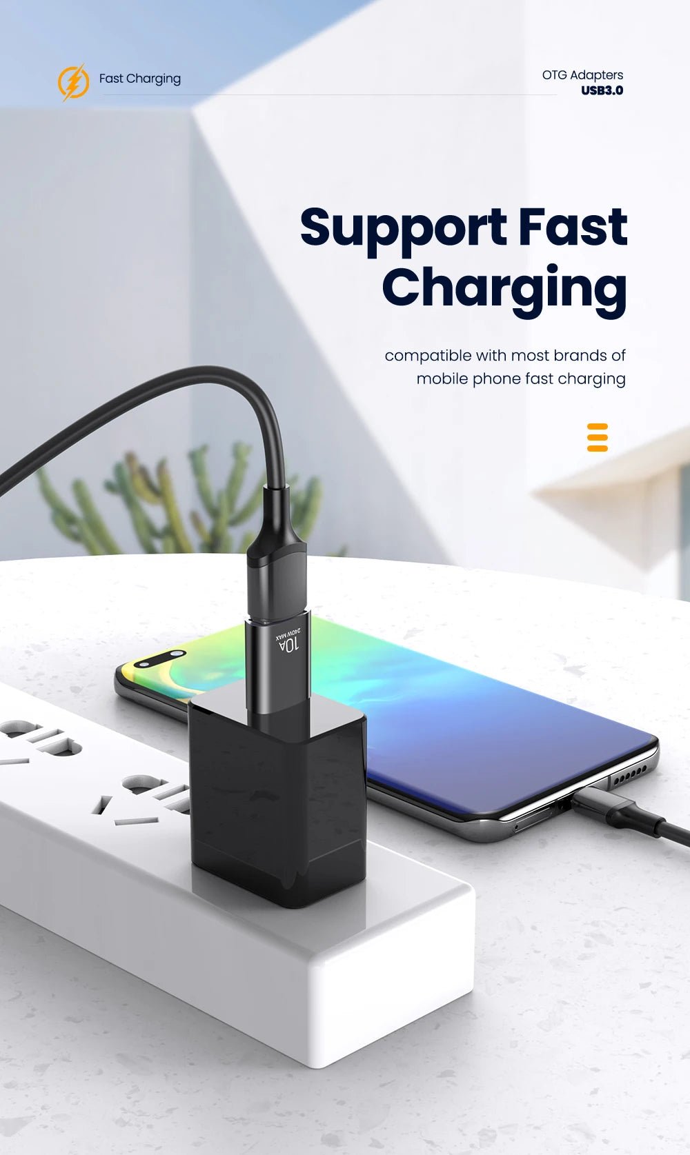 USB - C To USB - A Converter - Female/Male Or Male/Female - Gadgetroo