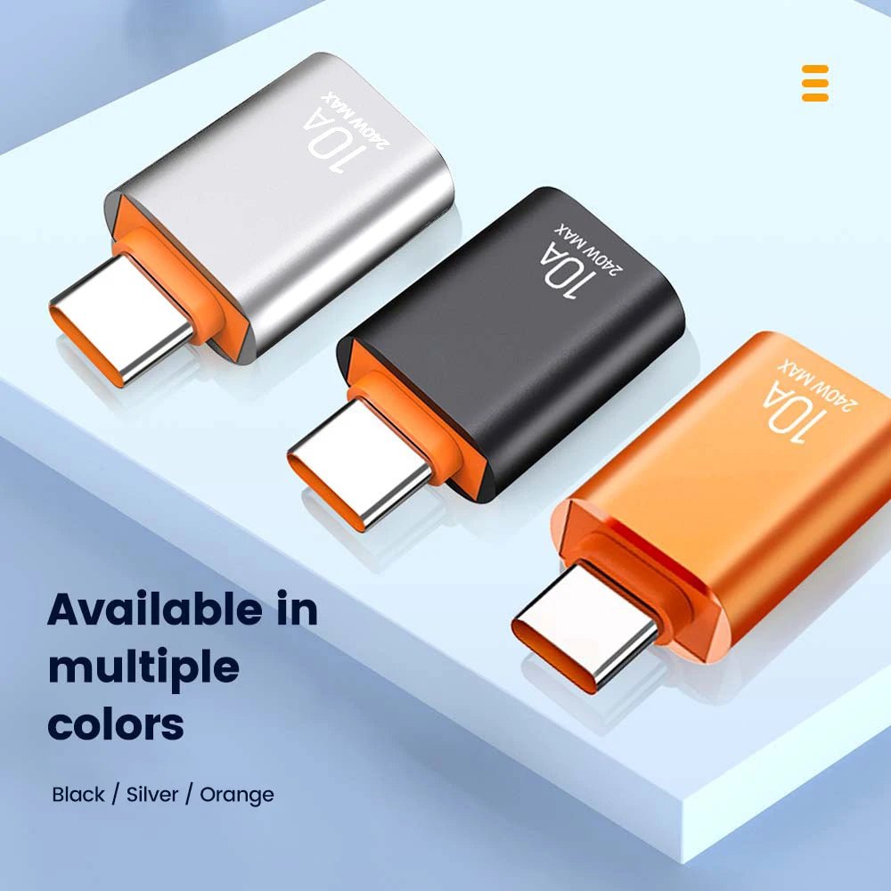 USB - C To USB - A Converter - Female/Male Or Male/Female - Gadgetroo