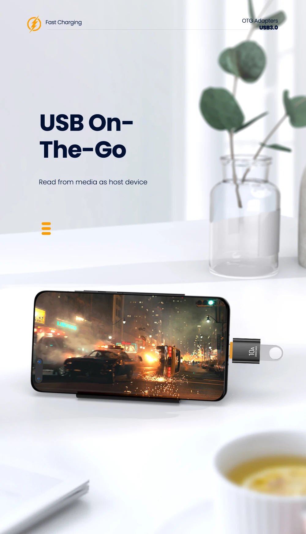 USB - C To USB - A Converter - Female/Male Or Male/Female - Gadgetroo
