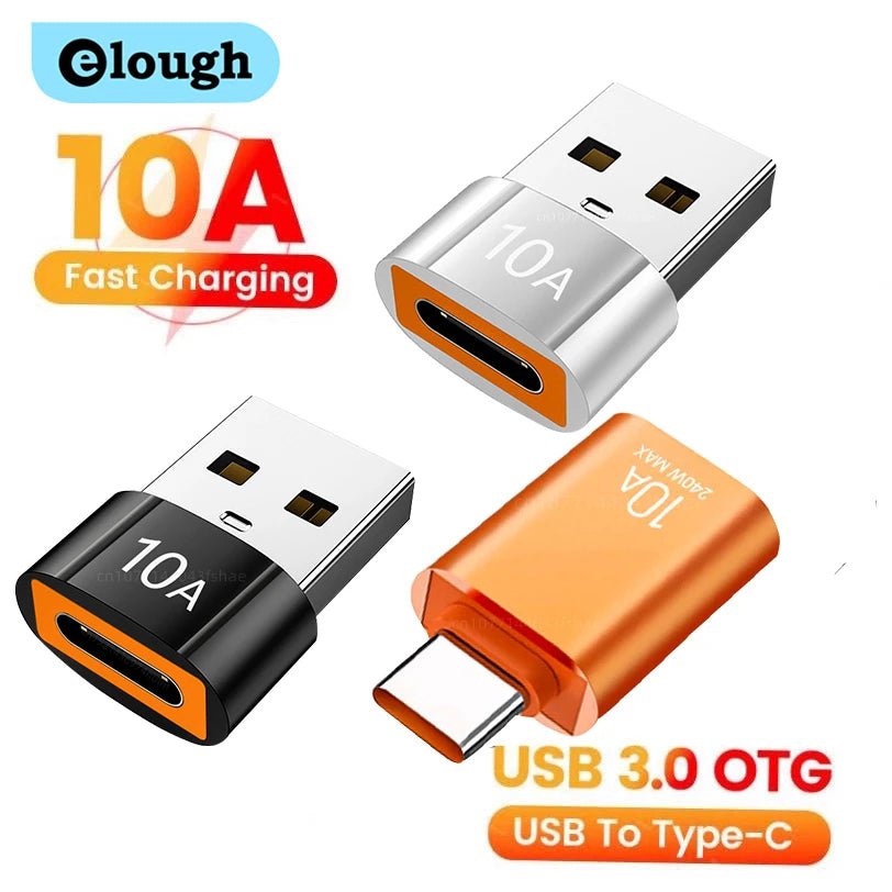 USB - C To USB - A Converter - Female/Male Or Male/Female - Gadgetroo