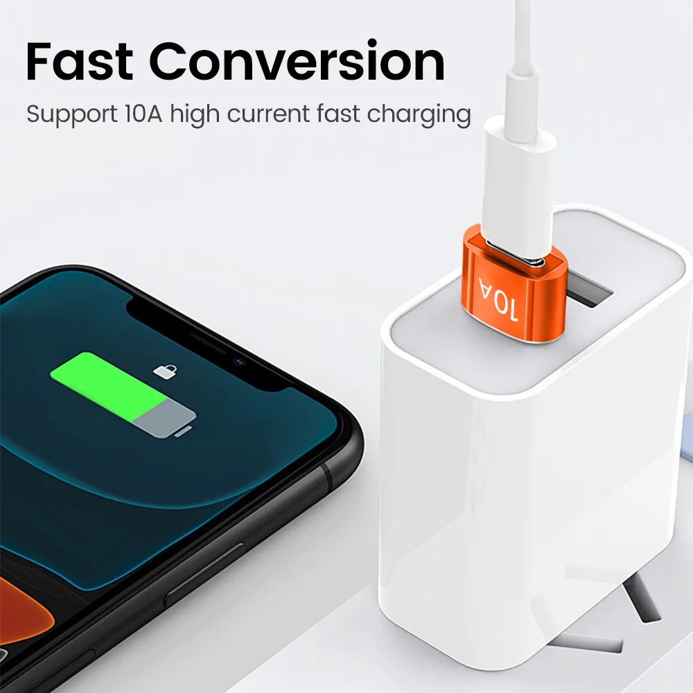 USB - C To USB - A Converter - Female/Male Or Male/Female - Gadgetroo