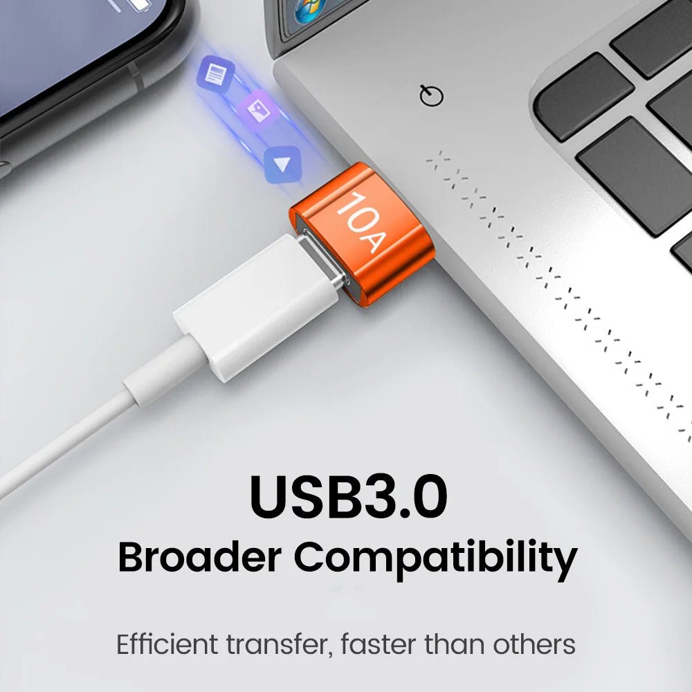 USB - C To USB - A Converter - Female/Male Or Male/Female - Gadgetroo