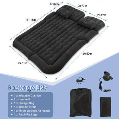 2 - In - 1 Multifunction Inflatable Travel Mattress - Gadgetroo