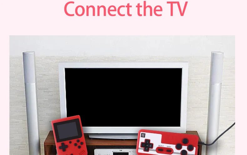 2.4 Inch LCD Retro Video Game Console (400 Games) - Gadgetroo