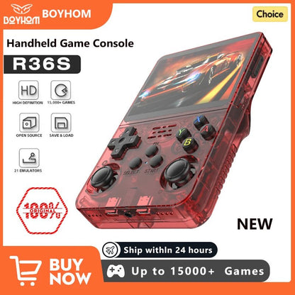 3.5 Inch R36S Retro Handheld Video Game Console (Up To 20,000 Games) - Gadgetroo