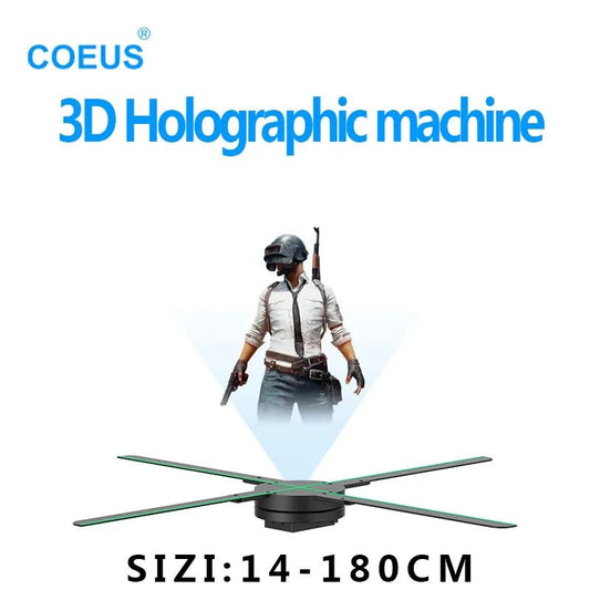 3D Hologram Fan Projector - Gadgetroo