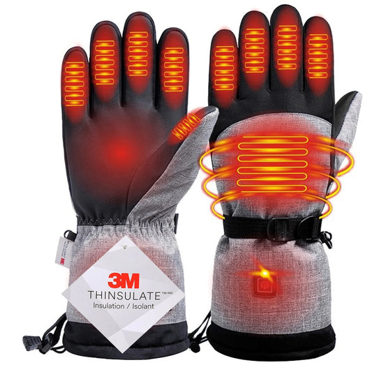 3M Cotton Heating Hand Warmer Electric Thermal Gloves - Gadgetroo