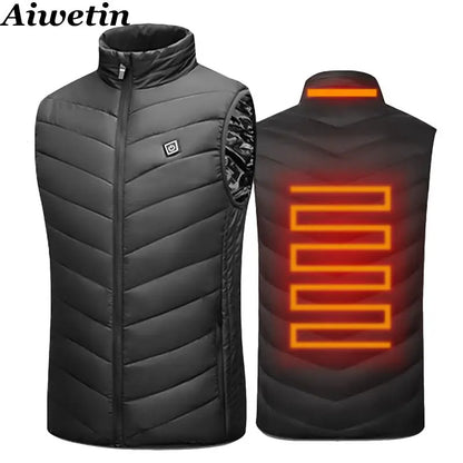 Men's USB Infrared Heated Vest Jacket