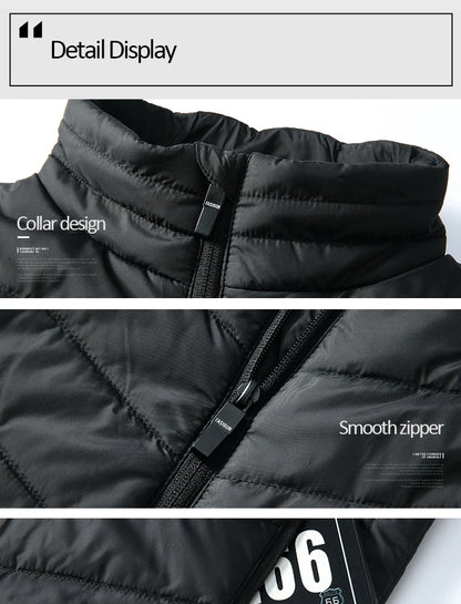 Men's USB Infrared Heated Vest Jacket
