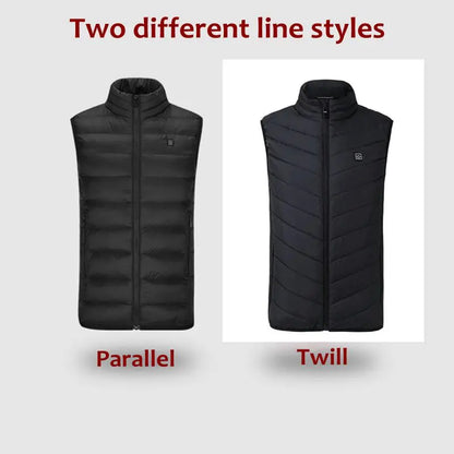 Men's USB Infrared Heated Vest Jacket