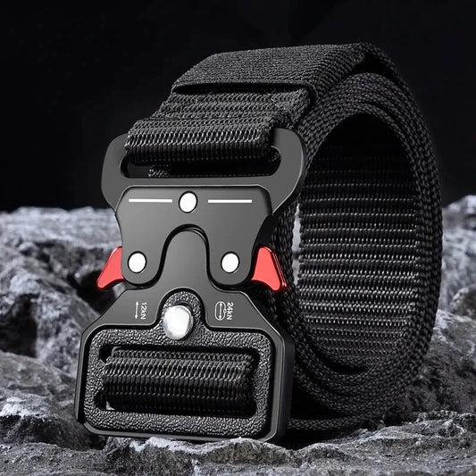 Unisex Outdoor Multi-Function Canvas Belt