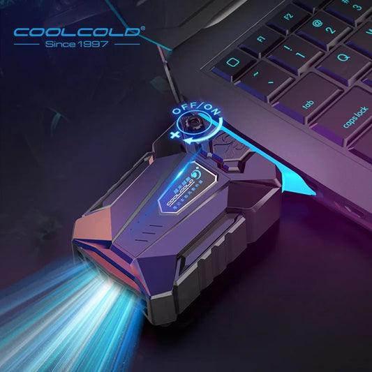 COOLCOLD Vacuum Portable Laptop Cooler - Gadgetroo
