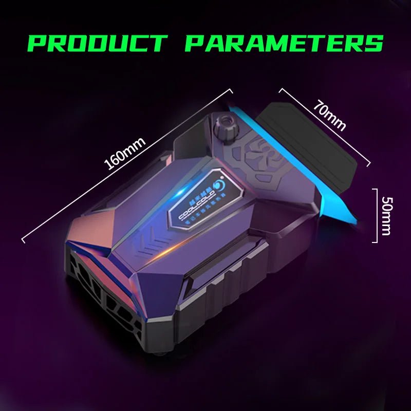 COOLCOLD Vacuum Portable Laptop Cooler - Gadgetroo