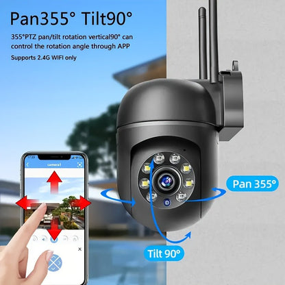 HD WIFI Surveillance Camera with Night Vision - Gadgetroo