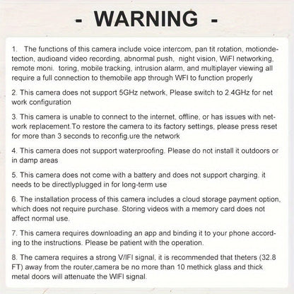 HD WIFI Surveillance Camera with Night Vision - Gadgetroo