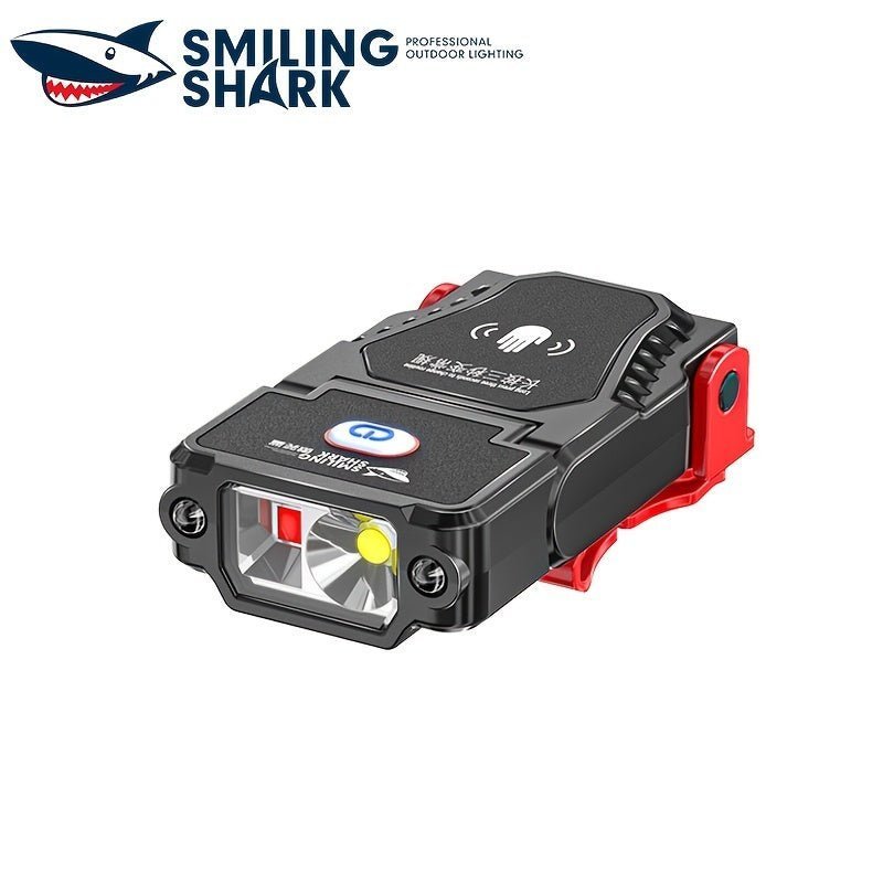 Miniature Clip - on LED Headlamp/Flashlight - (USB Rechargeable) - Gadgetroo