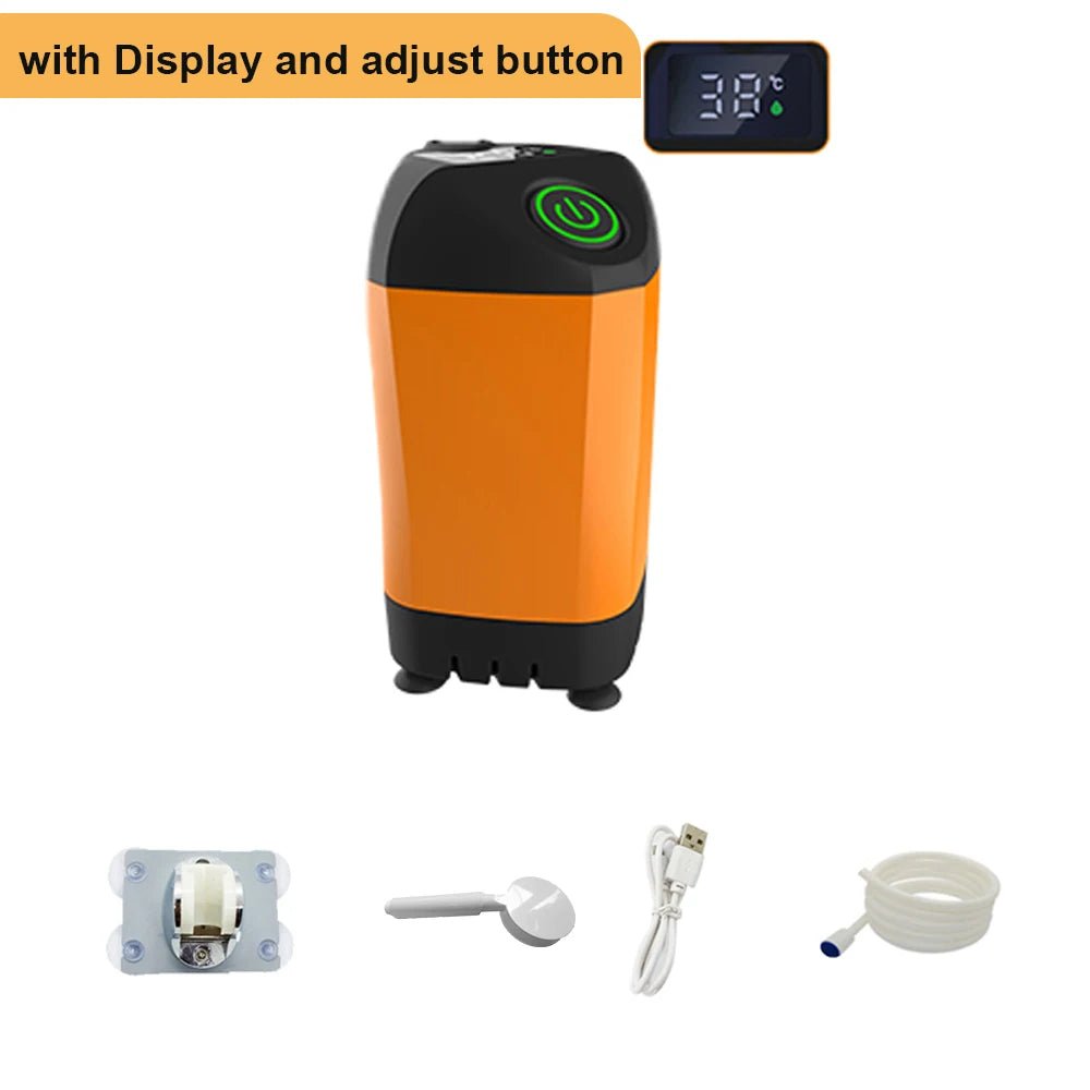 Outdoor Camping Shower with Digital Display - Gadgetroo