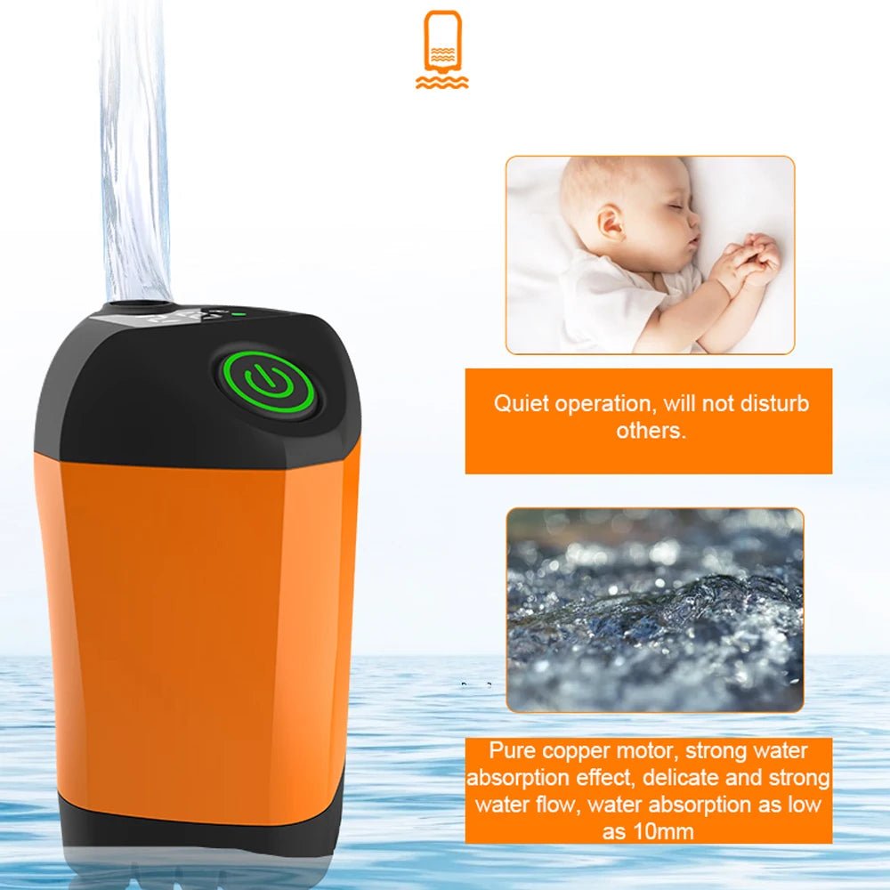 Outdoor Camping Shower with Digital Display - Gadgetroo