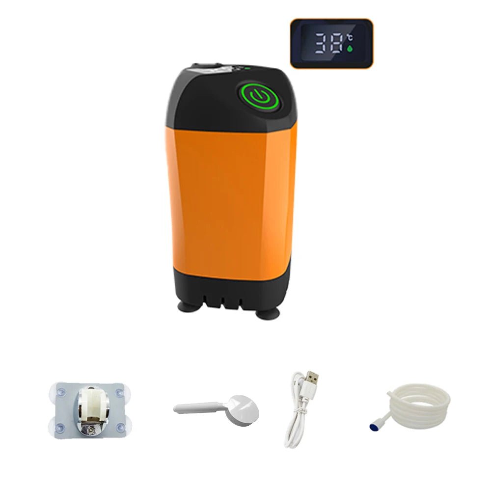 Outdoor Camping Shower with Digital Display - Gadgetroo