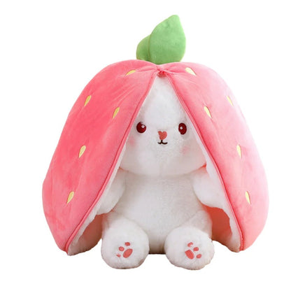 Plushie Bunny/Fruit Toy (18cm Convertible Toy/Doll) - Gadgetroo