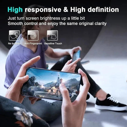 Privacy Screen Protector - Tempered Glass for iPhone 16 All Models & Older iPhone Models (4 Pieces) - Gadgetroo