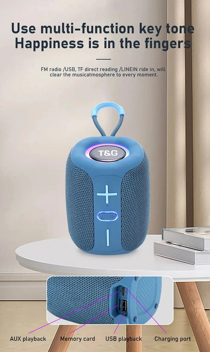 T&G Small Bluetooth Portable Speaker - Gadgetroo
