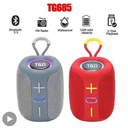 T&G Small Bluetooth Portable Speaker - Gadgetroo