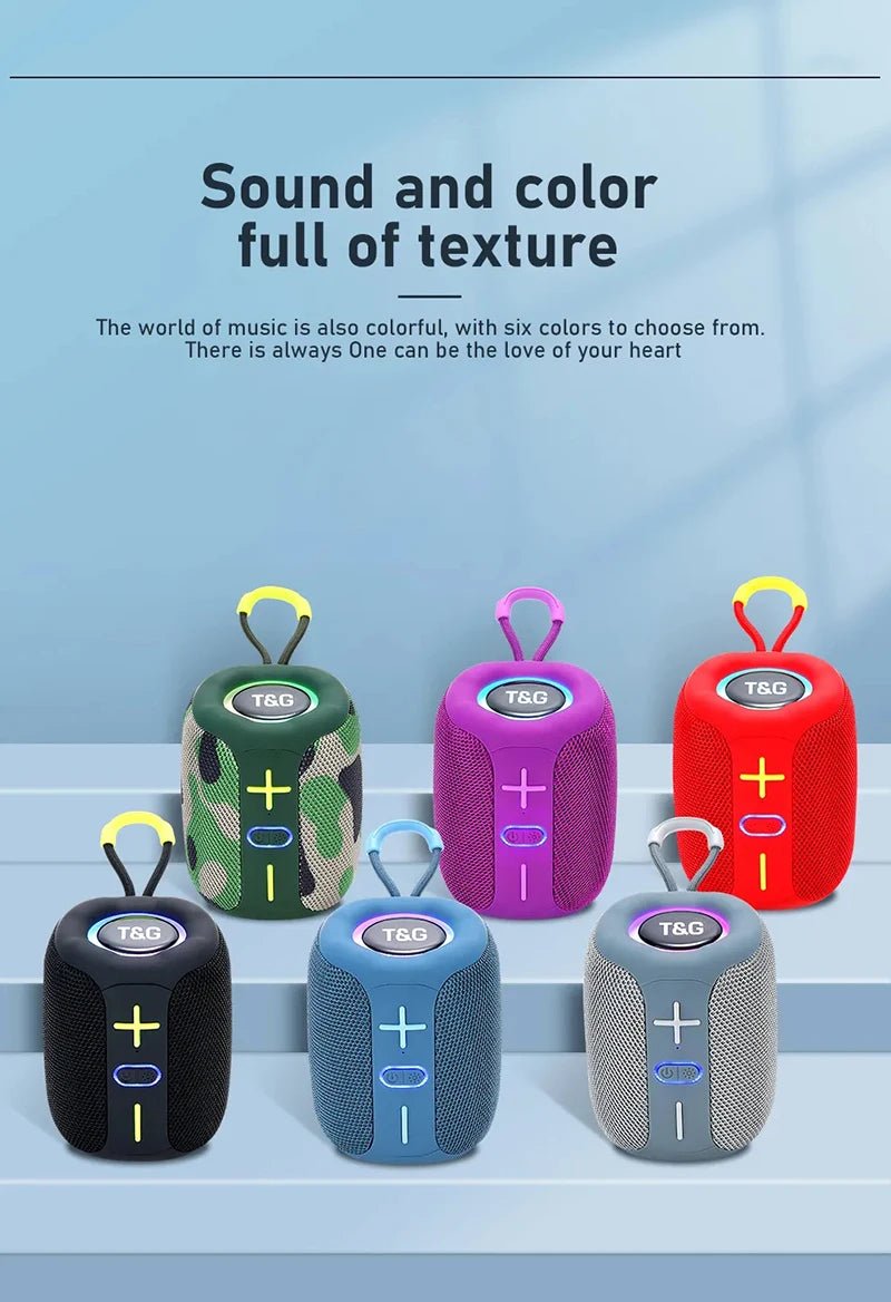 T&G Small Bluetooth Portable Speaker - Gadgetroo